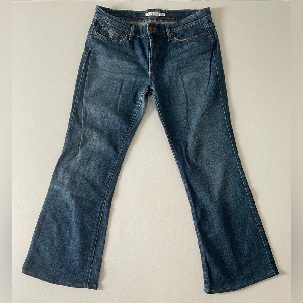 Joe’s Jeans Flare Provocateur Medium Wash Denim  *hemmed* Short